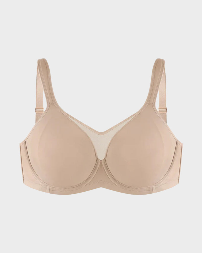 High Support Underwire Bra with Extra Coverage & Reduced Bounce