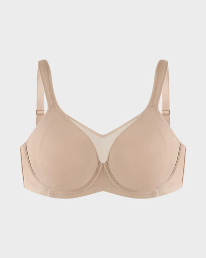 High Support Underwire Bra with Extra Coverage & Reduced Bounce
